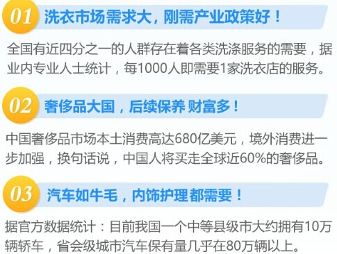 洗衣行業的發展趨勢正好，加盟開店創富