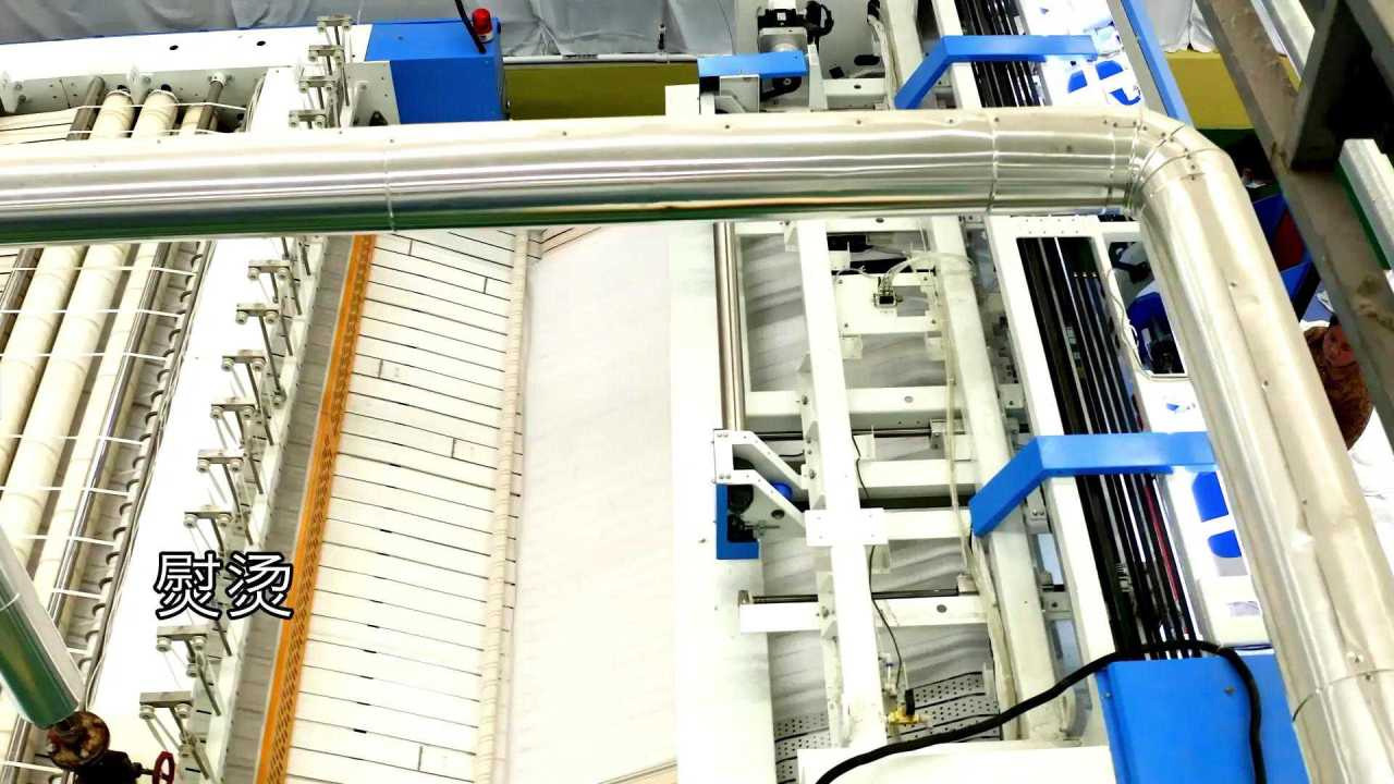 		床單布草燙平機視頻	